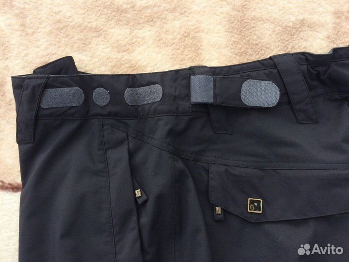 Горнолыжка, сноубордические штаны scott Omak black