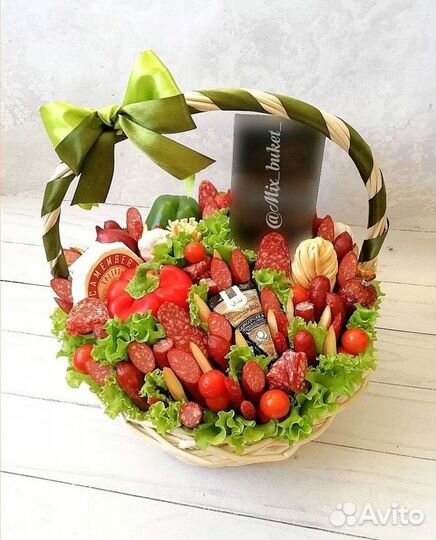 Мужской съедобный букет подарок