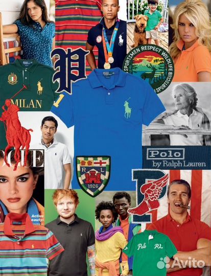 Новая книга в плёнке Ralph Lauren's Polo Shirt