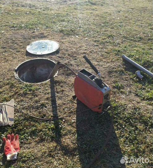 Прочистка засоров труб в канализации