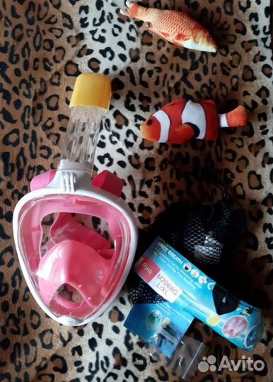 Полнолицевая маска для снорклинга