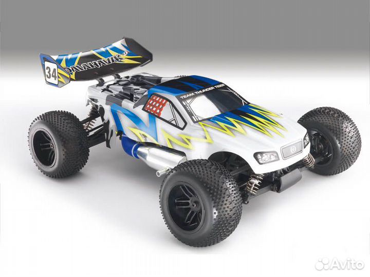 Машина на р/у с двс 1:10