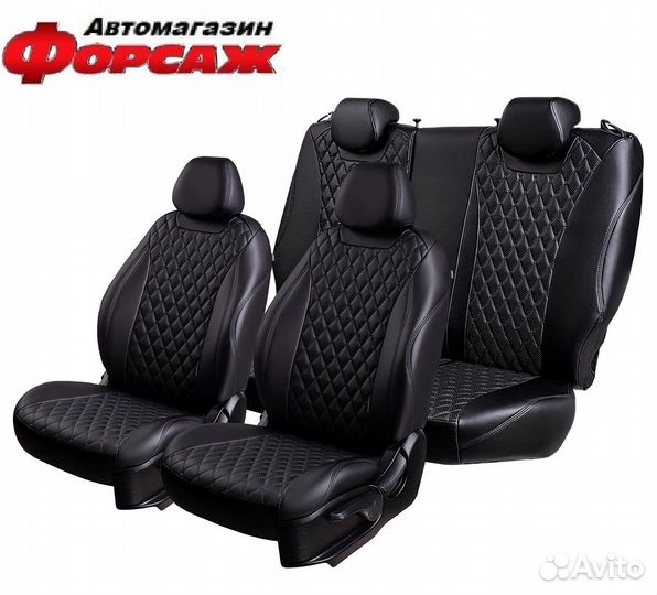 Чехлы модельные Renault Kaptur (c 2016 г.)