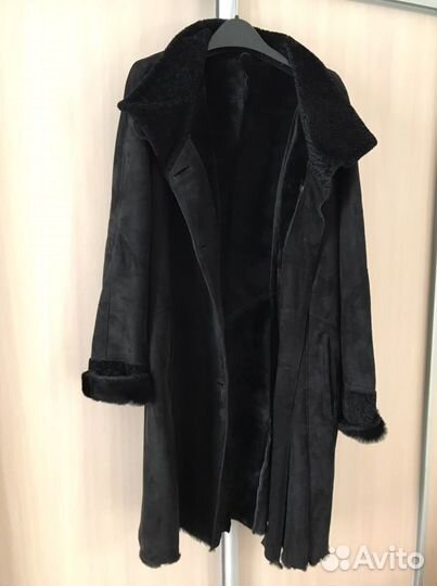 Дубленка натуральная женская 48 размер