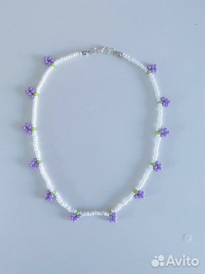 Чокер из бисера