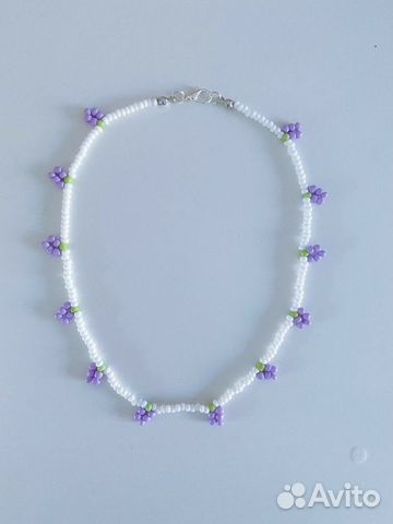 Чокер из бисера