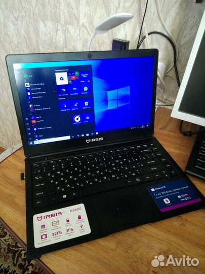 Нетбук irbis NB 600 3/32Гб 2021г.в