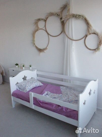 Детская кровать софа звездочки от 2 лет