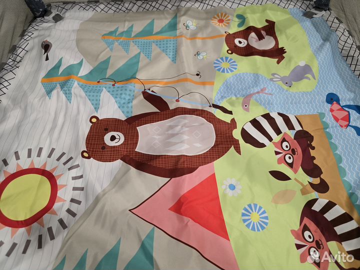 Игровой коврик-манеж для малышей