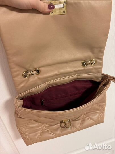 Сумка женская через плечо коричневая