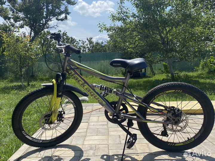Велосипед black aqua детский
