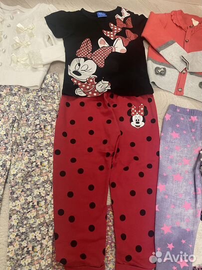 Вещи пакетом на девочку 92 98