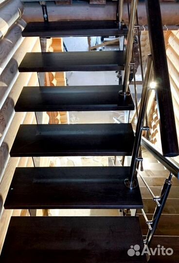 Металлокаркас для лестницы 