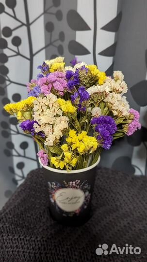 Букет из сухоцветов