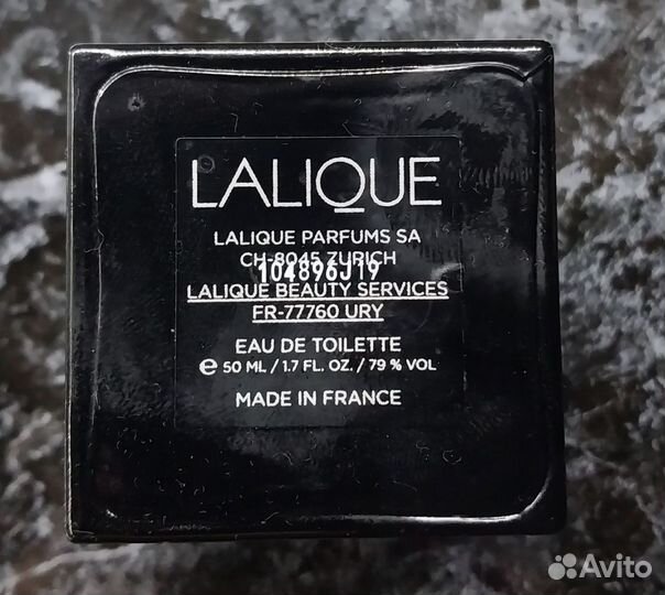 Lalique encre noire