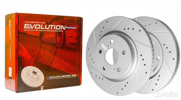 Тормозные диски передние Toyota Camry V70 305х28мм