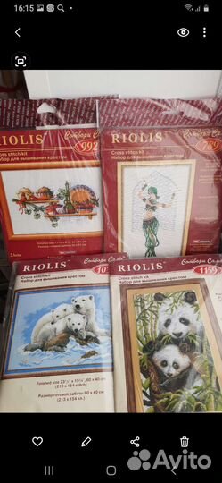 Riolis новые наборы