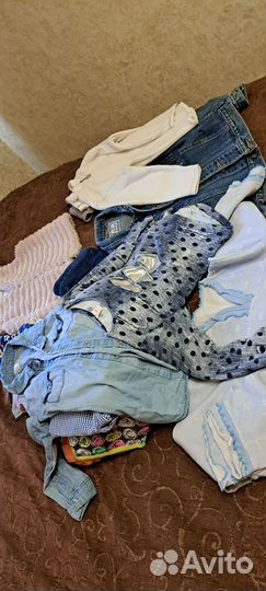 Детские вещи на девочку пакетом