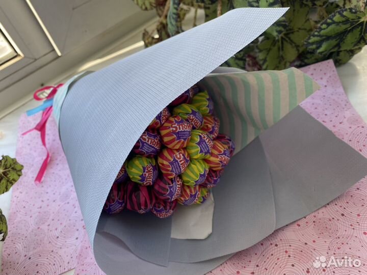 Букет из чупа чупсов