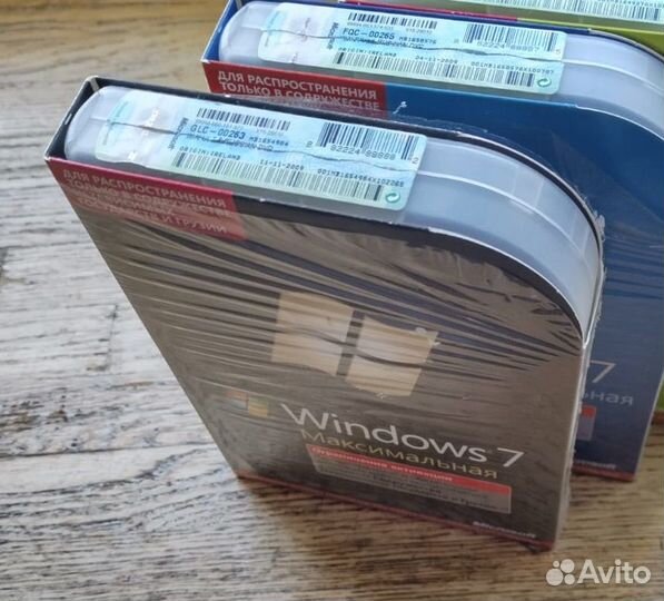 Диски и коробки от Microsoft