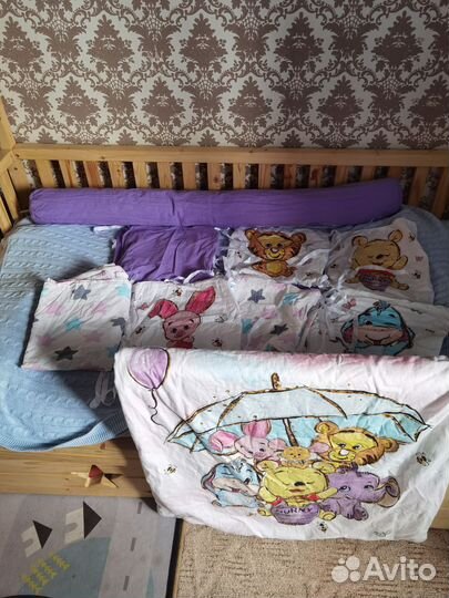 Бортики в кроватку