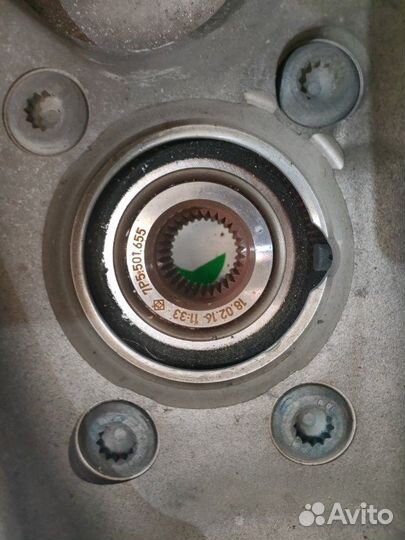 Кулак поворотный передний левый Porsche Cayenne V6