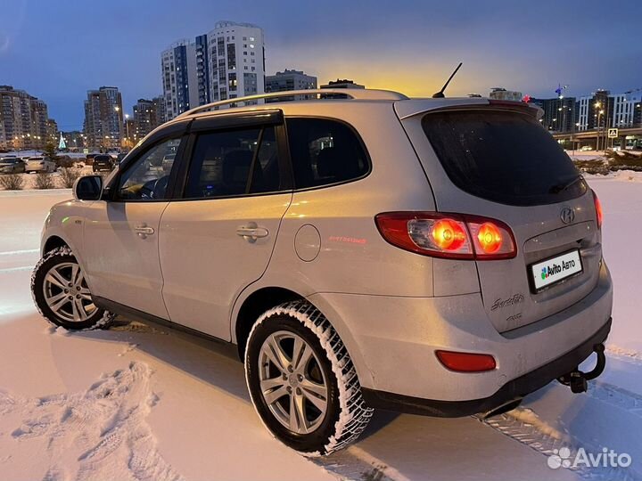 Hyundai Santa Fe 2.2 AT, 2011, 188 600 км