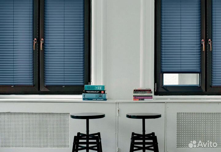 Шторы складные автоматические плиссе / гофре