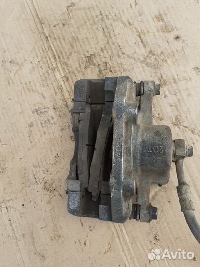 Суппорт тормозной передний правый Шероле Ланос