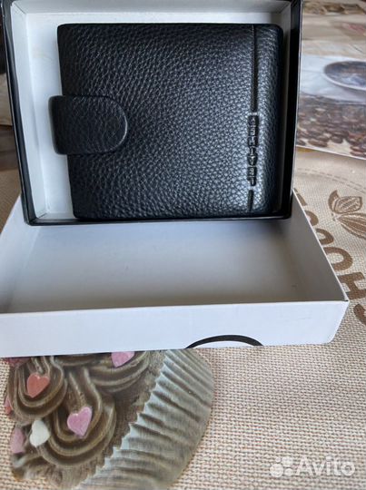 Кожаный портмоне для водительского удостоверения
