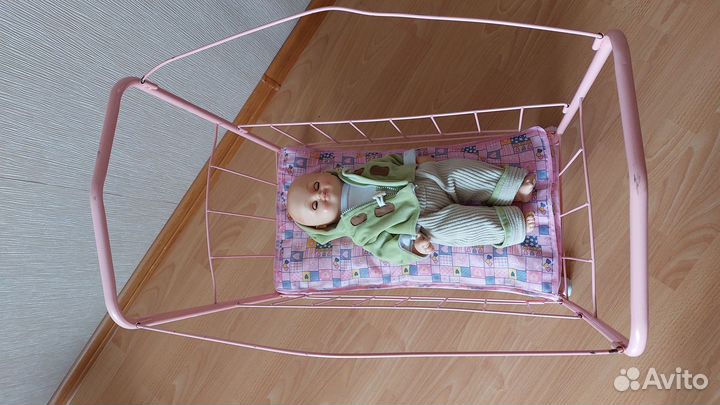 Кроватка игрушечная