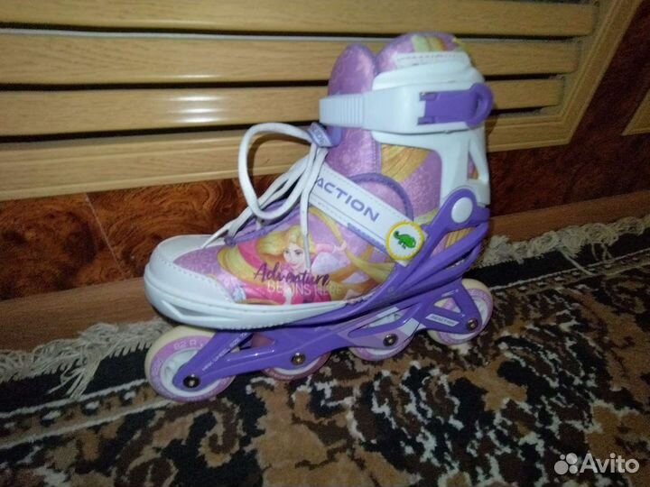 Ролики для девочек 31-36 размер