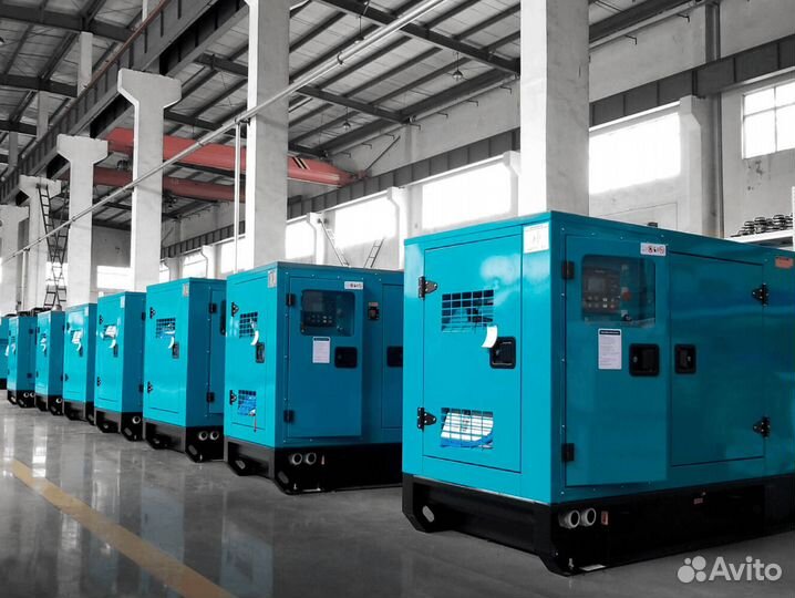 Дизельная электростанция 100-200 Квт (В кожухе)