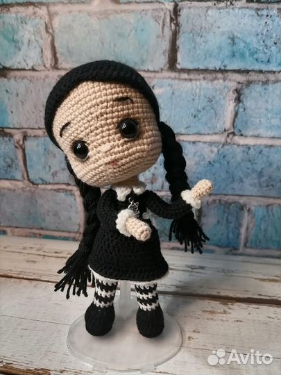 Кукла Уэнсдей Адамс.Wednesday Addams