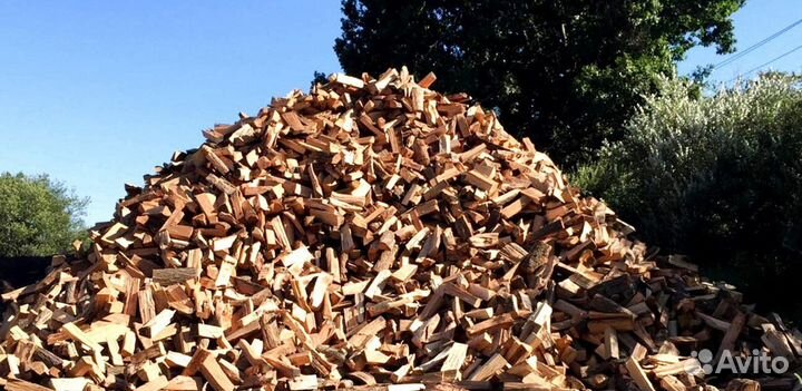 Дрова в сетках