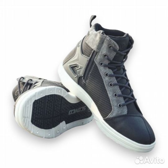 Мотокеды Scoyco MT040 черно-серые