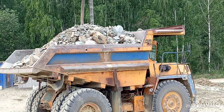 Аренда карьерного самосвала Белаз 7547 (6шт.)