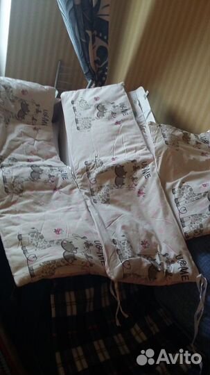 Бортик, Комплект в детскую кроватку