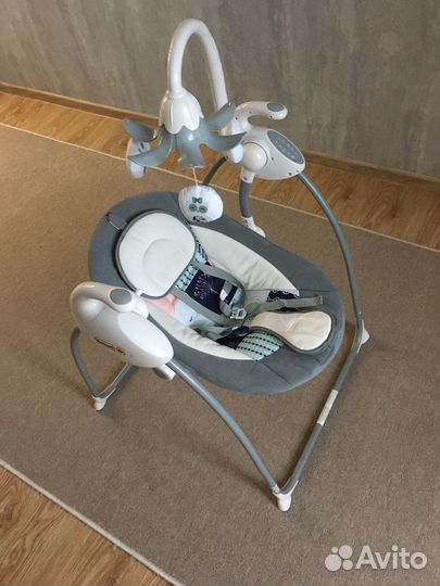 Детские электронные качели geburt