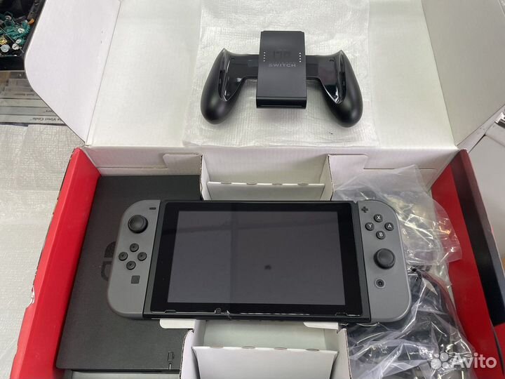 Nintendo Switch rev. 2 128gb Hwfly чип Instinct-Nx