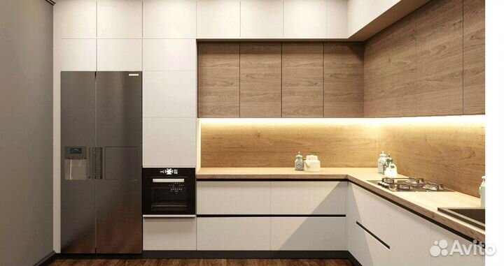Кухня угловая в новостройку