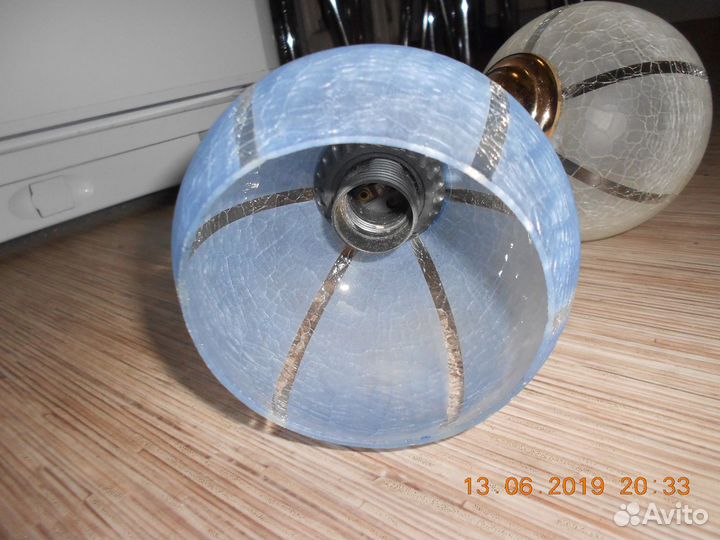 Бра настенное, цветное стекло