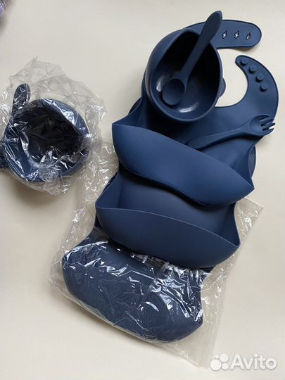 Детская посуда для кормления силиконовая