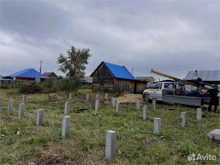 Жб сваи бетонные, любые строения