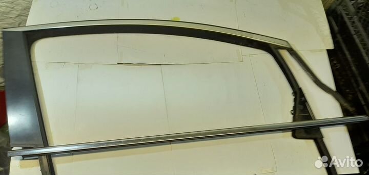 Молдинги на окна дверей (хром) Opel Astra J