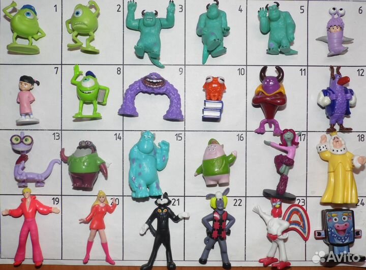 Киндеры из разных серий № 4