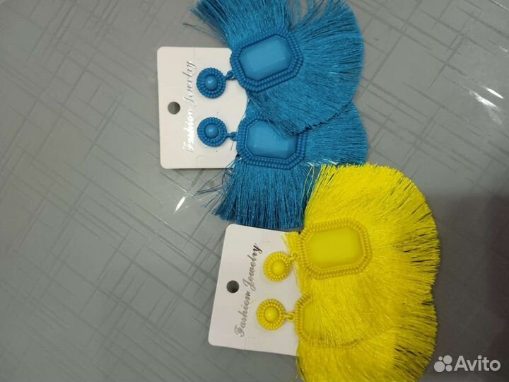 Бижутерия серьги