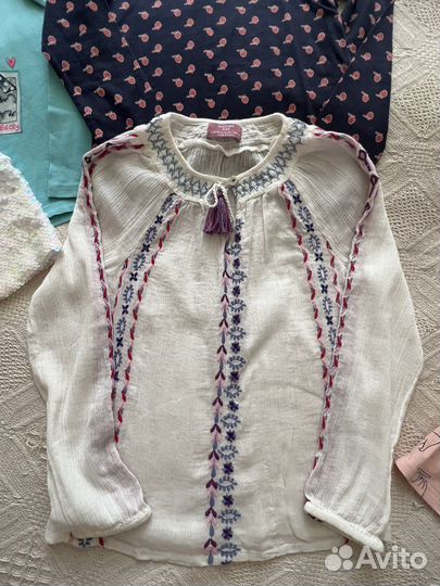 Пакет вещей для девочки 116-122-128