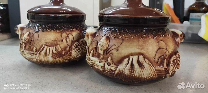 Горшок керамический для запекания