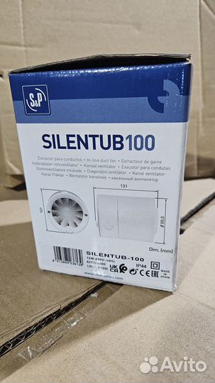 Вентилятор Silentub 100 канальный